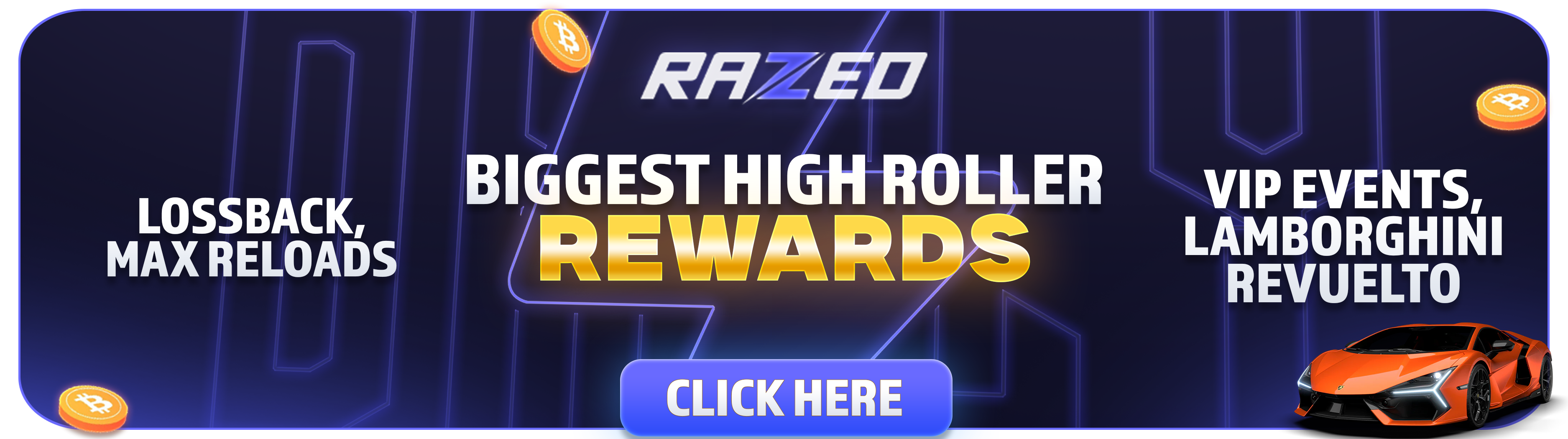 Razed Casino Bonuses